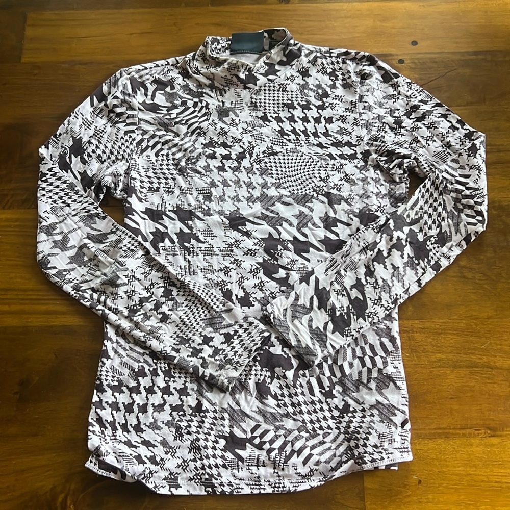 Maeve Mock Neck Tee